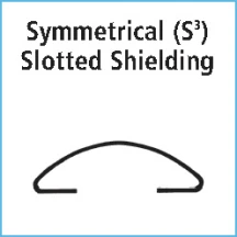 シンメトリカルスロットシールディング ロゴ